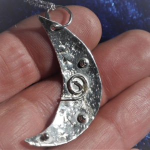 Silver Moon Pendant